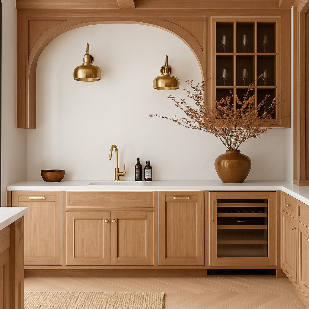 Réalisation n°2 du plan de travail Venaro White en Resine Corian