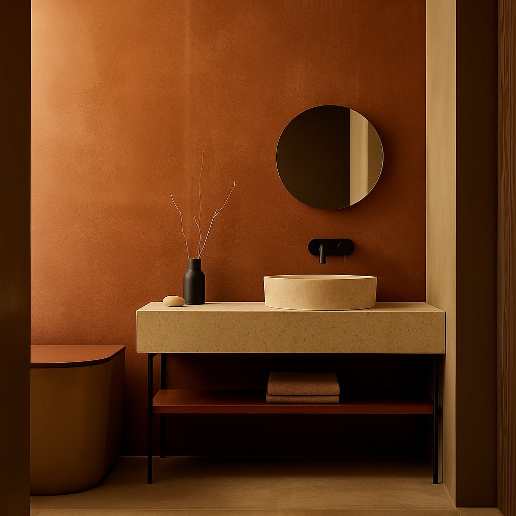 Réalisation n°2 du plan de travail Witch Hazel en Resine Corian