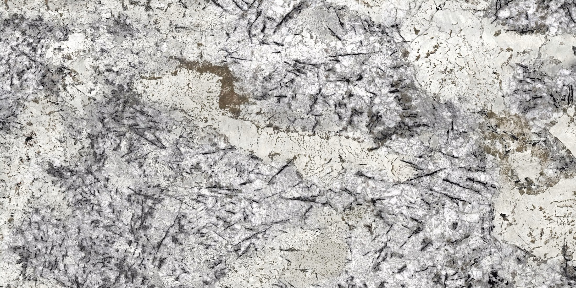Épaisseur et finition de tranche du coloris Ice Blue en Granit Sensa