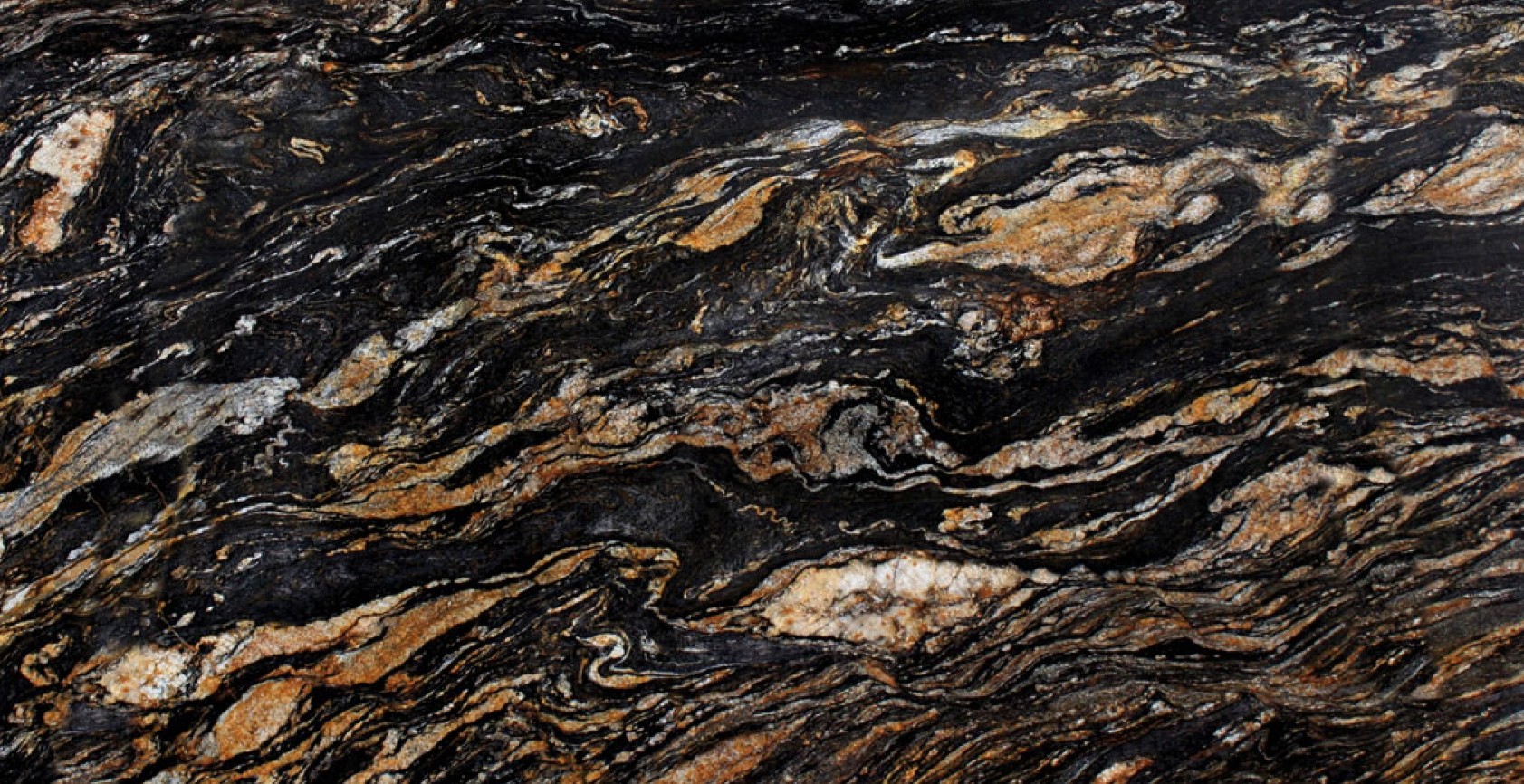 Épaisseur et finition de tranche du coloris Magma en Granit Texta