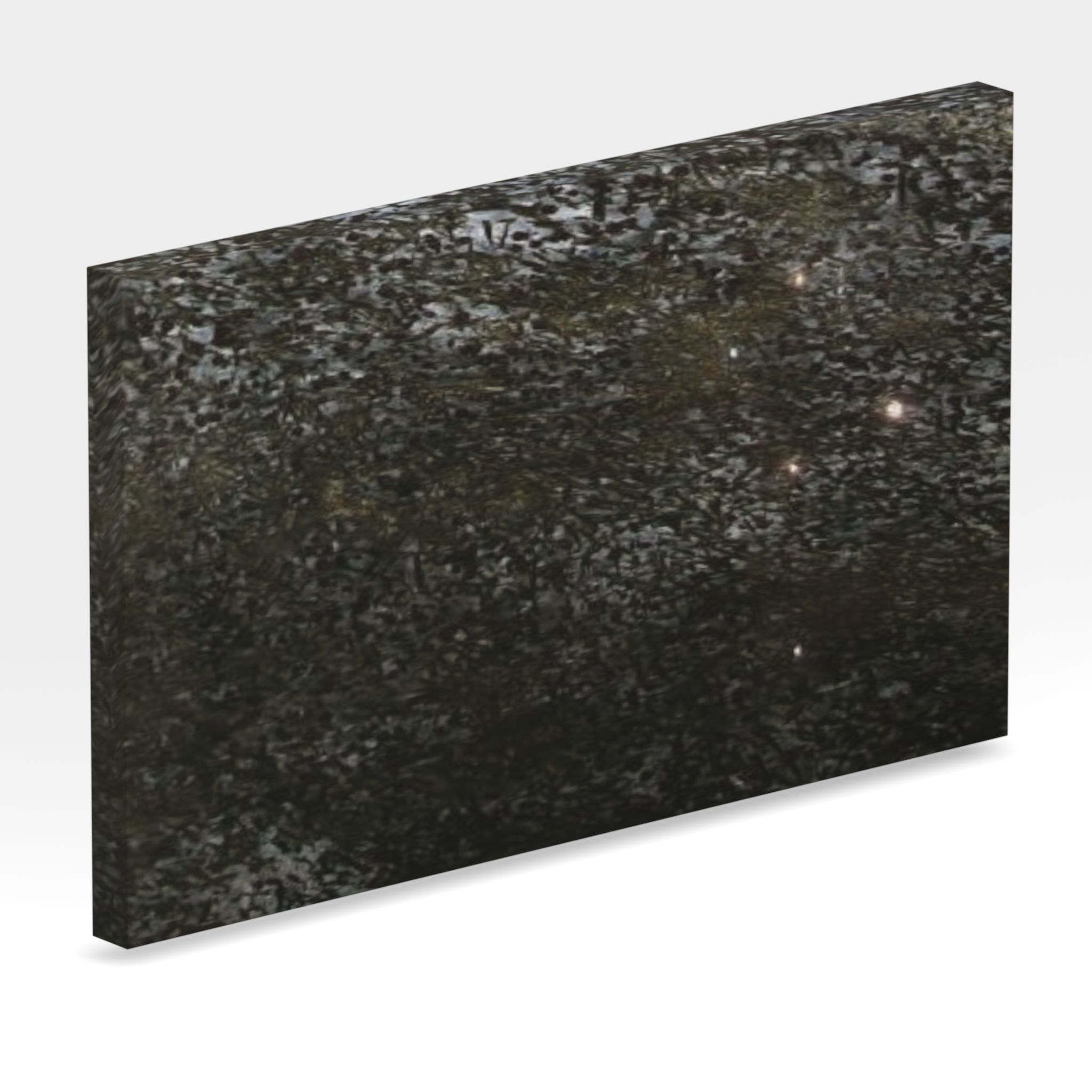 Rendu 3D de la tranche du coloris Meteoro en Granit Texta