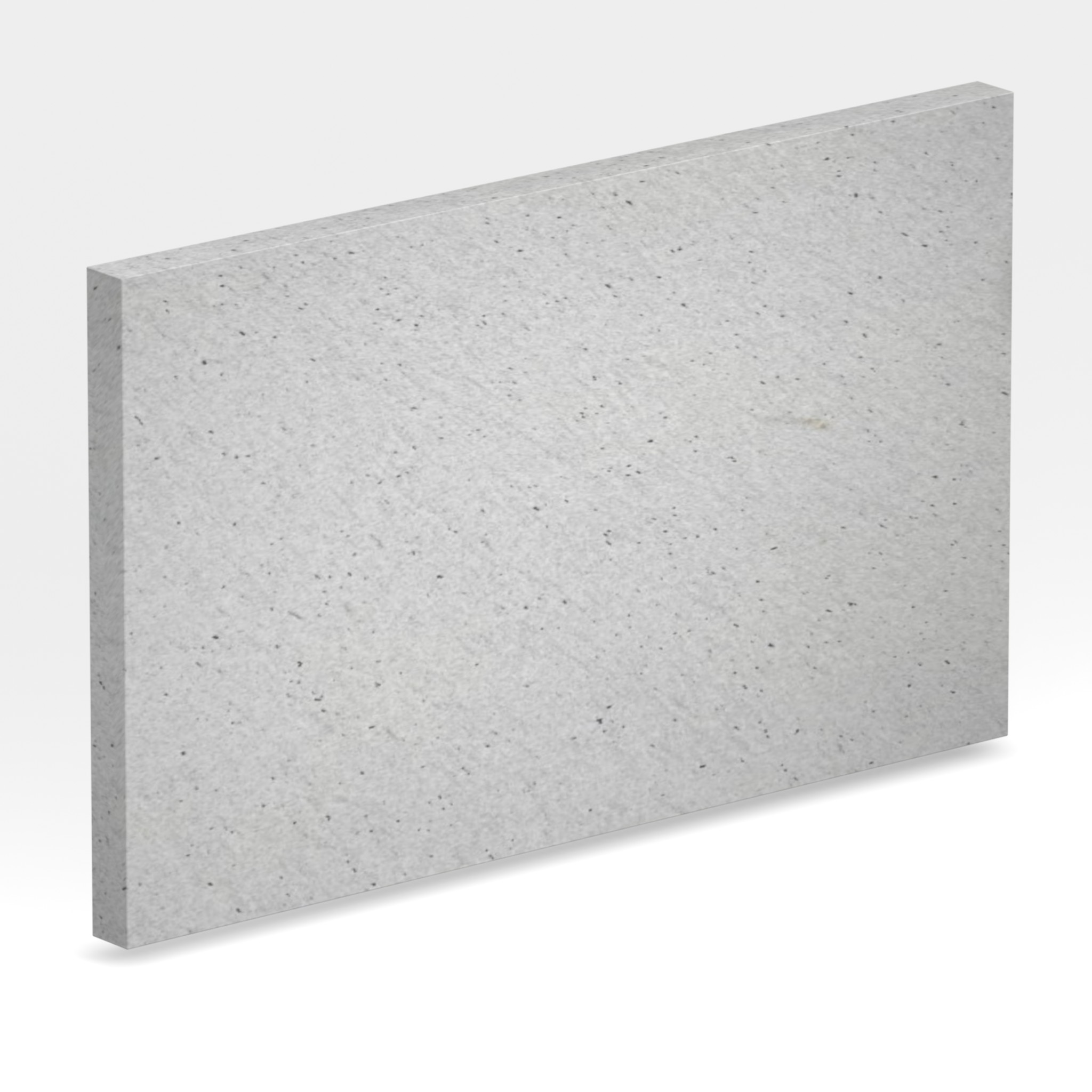 Rendu 3D de la tranche du coloris Rebel White en Granit Texta