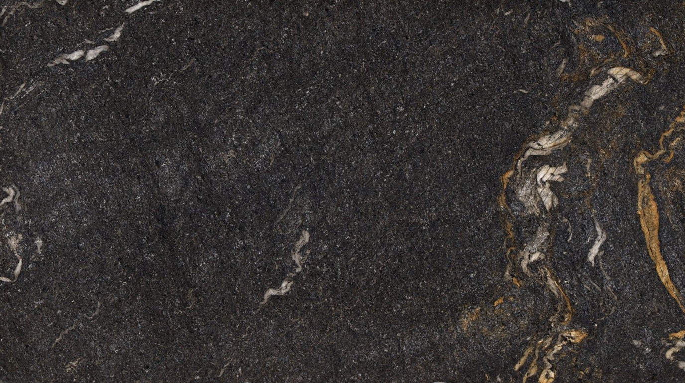 Épaisseur et finition de tranche du coloris Alps Glitter en Granit