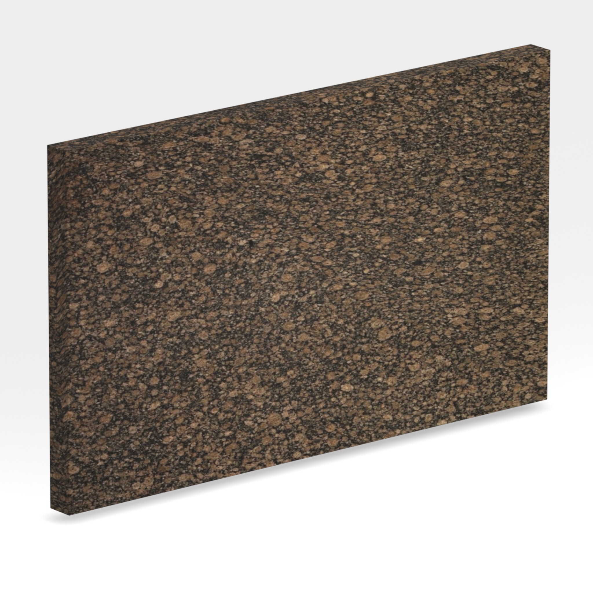 Rendu 3D de la tranche du coloris Baltic Brown en Granit