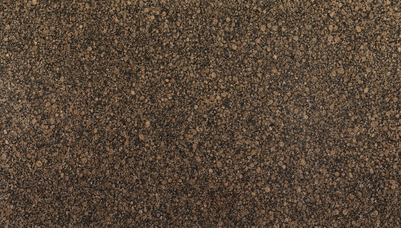 Épaisseur et finition de tranche du coloris Baltic Brown en Granit