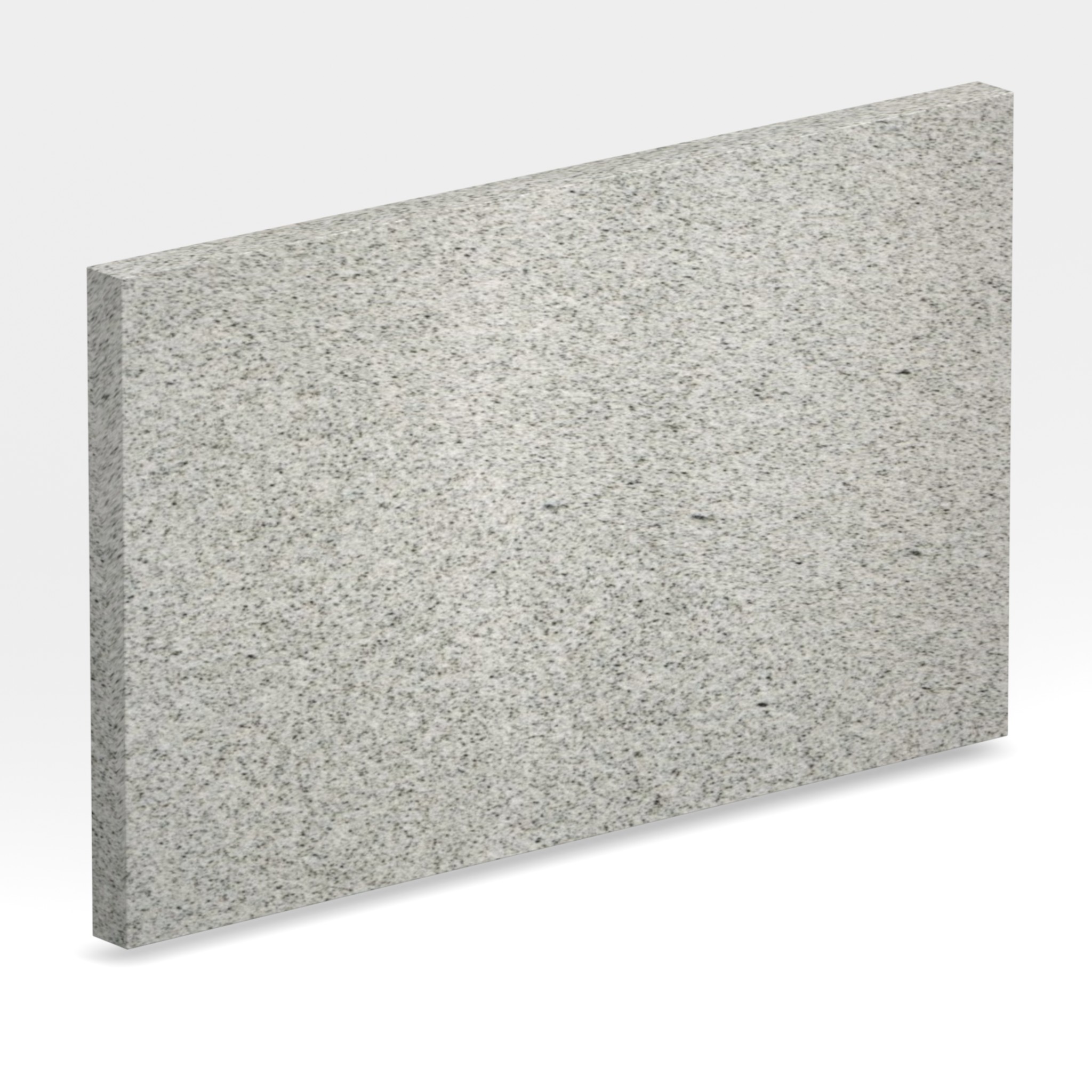 Rendu 3D de la tranche du coloris Bethel White en Granit
