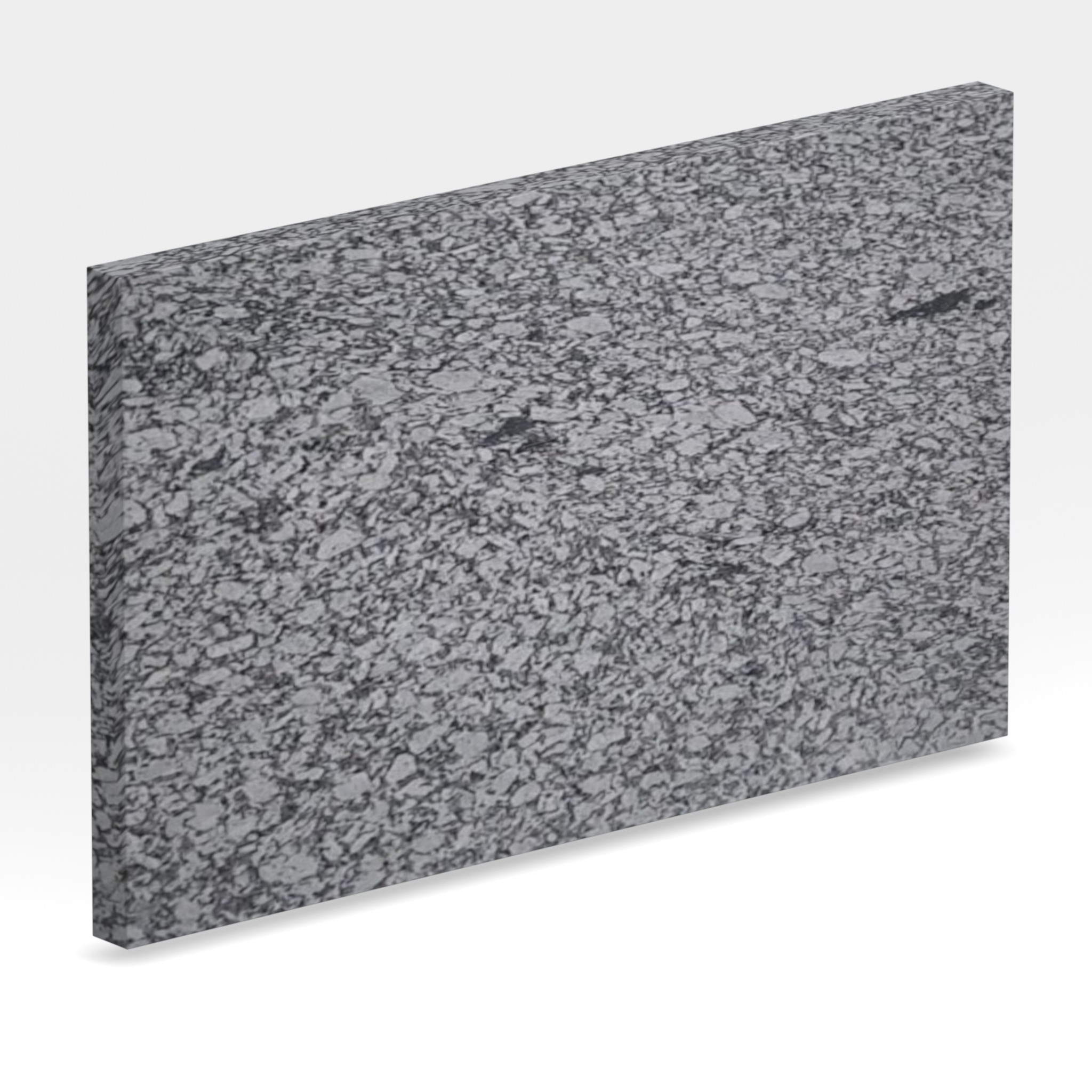 Rendu 3D de la tranche du coloris Bleu Cristal en Granit