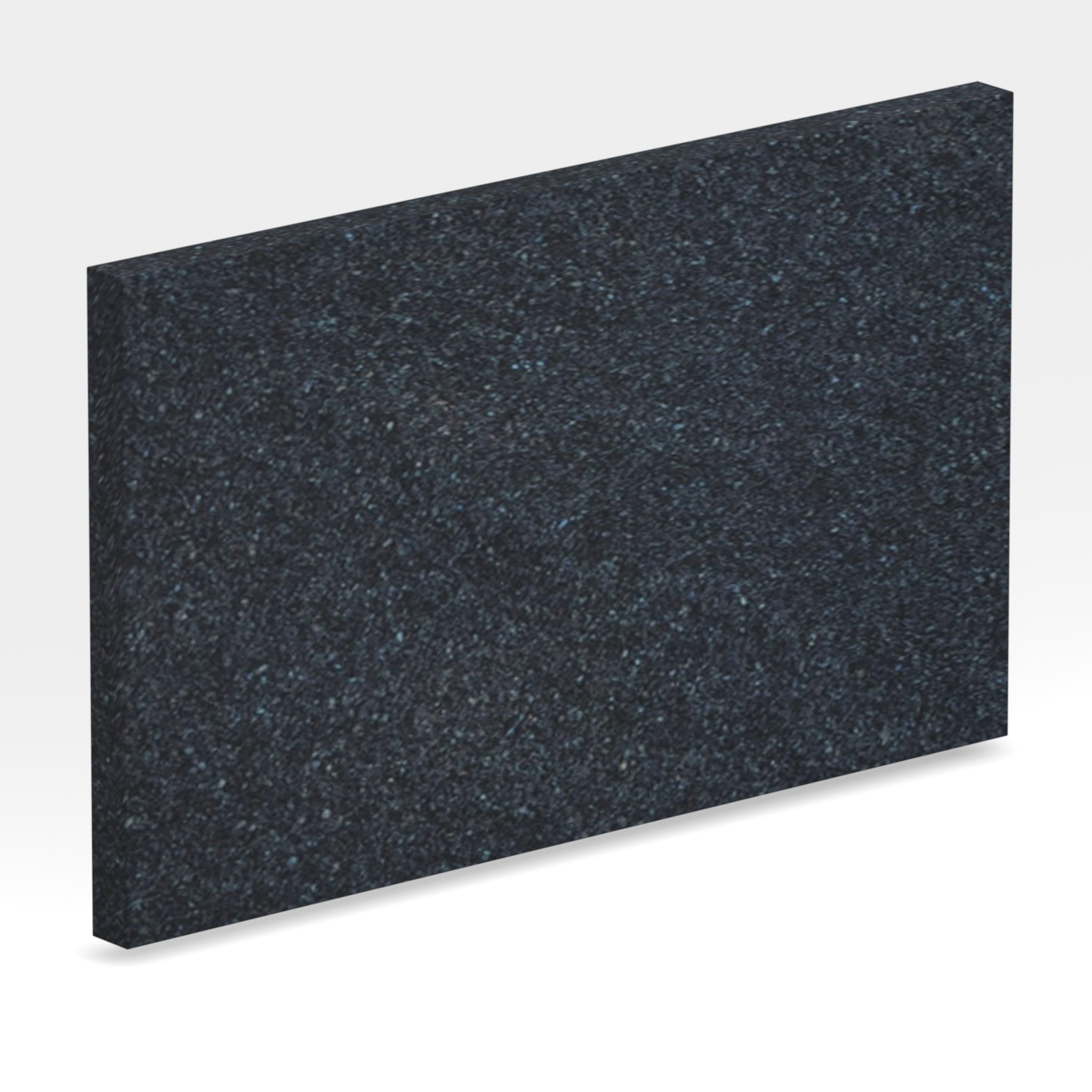 Rendu 3D de la tranche du coloris Bleu Labrador Extra en Granit