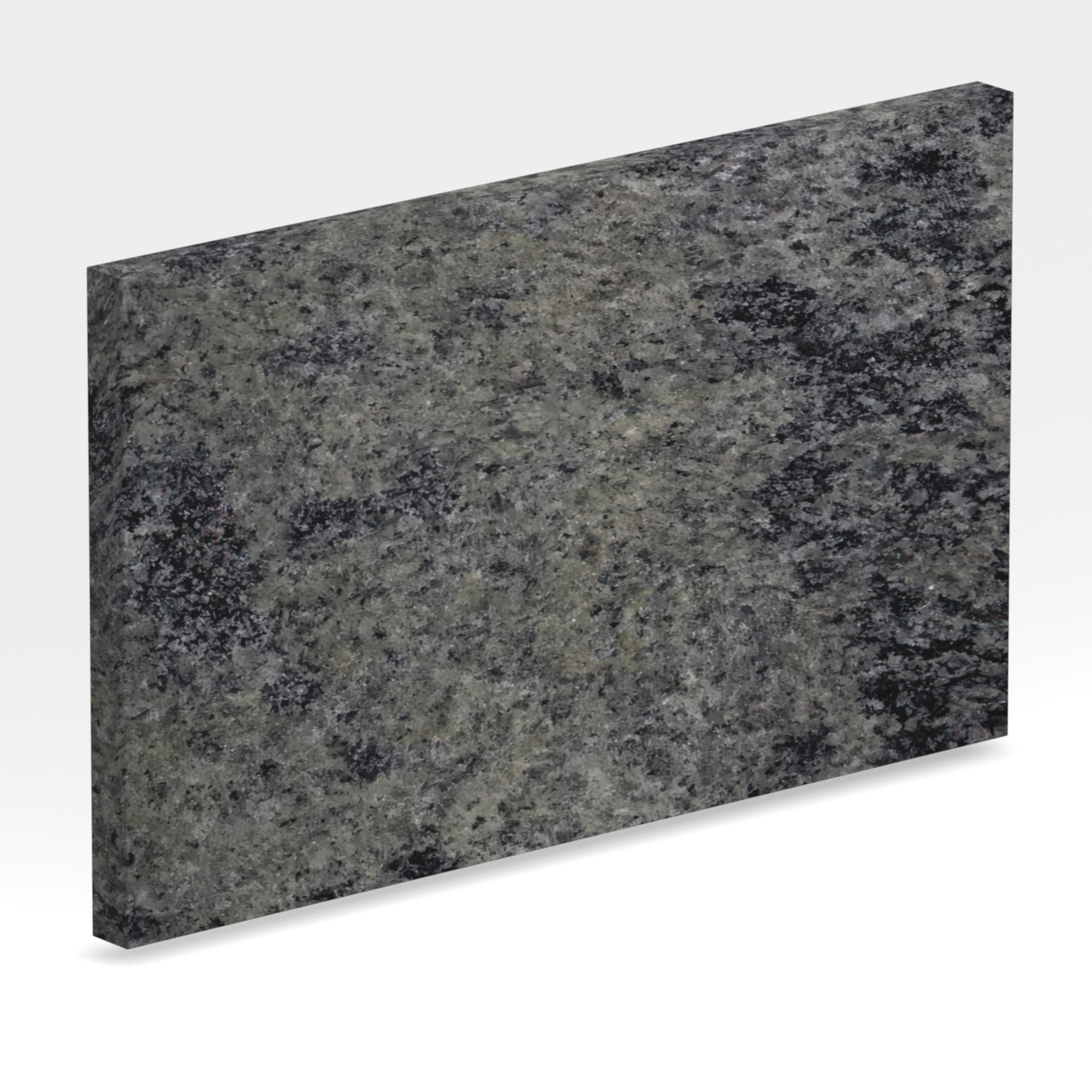 Rendu 3D de la tranche du coloris Mystic Grey en Granit