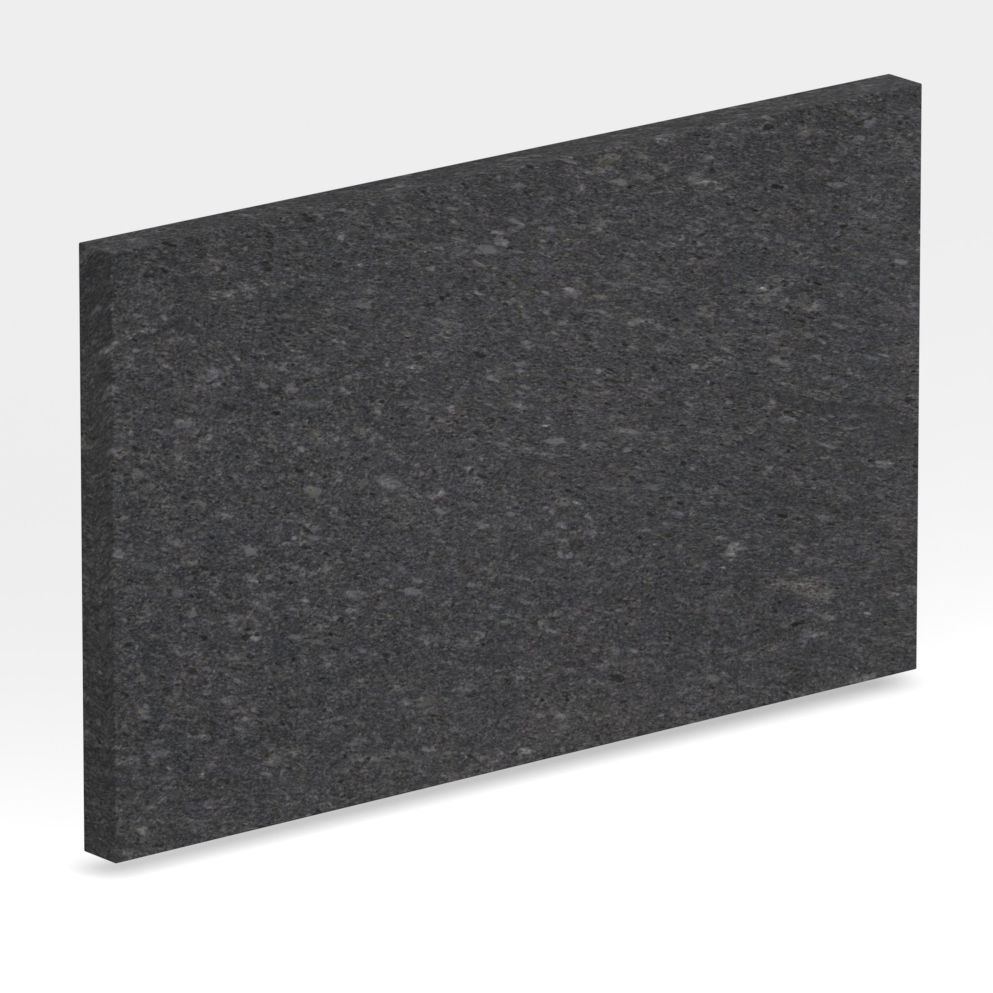 Rendu 3D de la tranche du coloris Steel Grey en Granit
