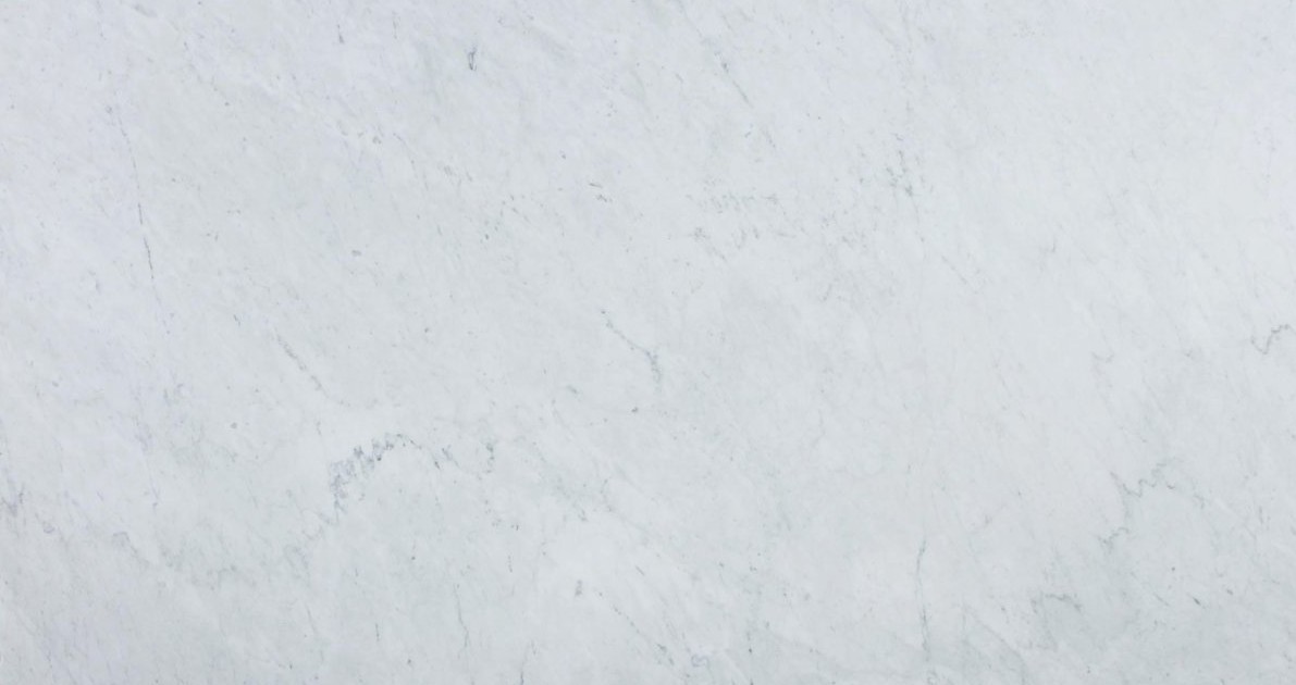 Épaisseur et finition de tranche du coloris Blanc Carrara en Marbre
