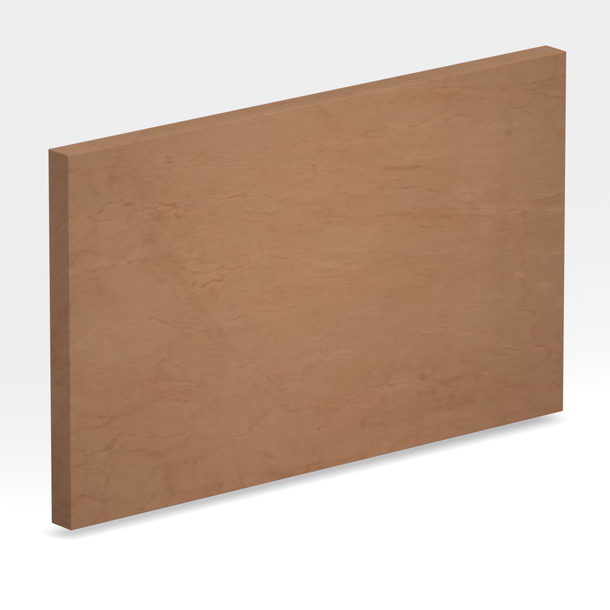 Rendu 3D de la tranche du coloris Creme Dourado en Marbre