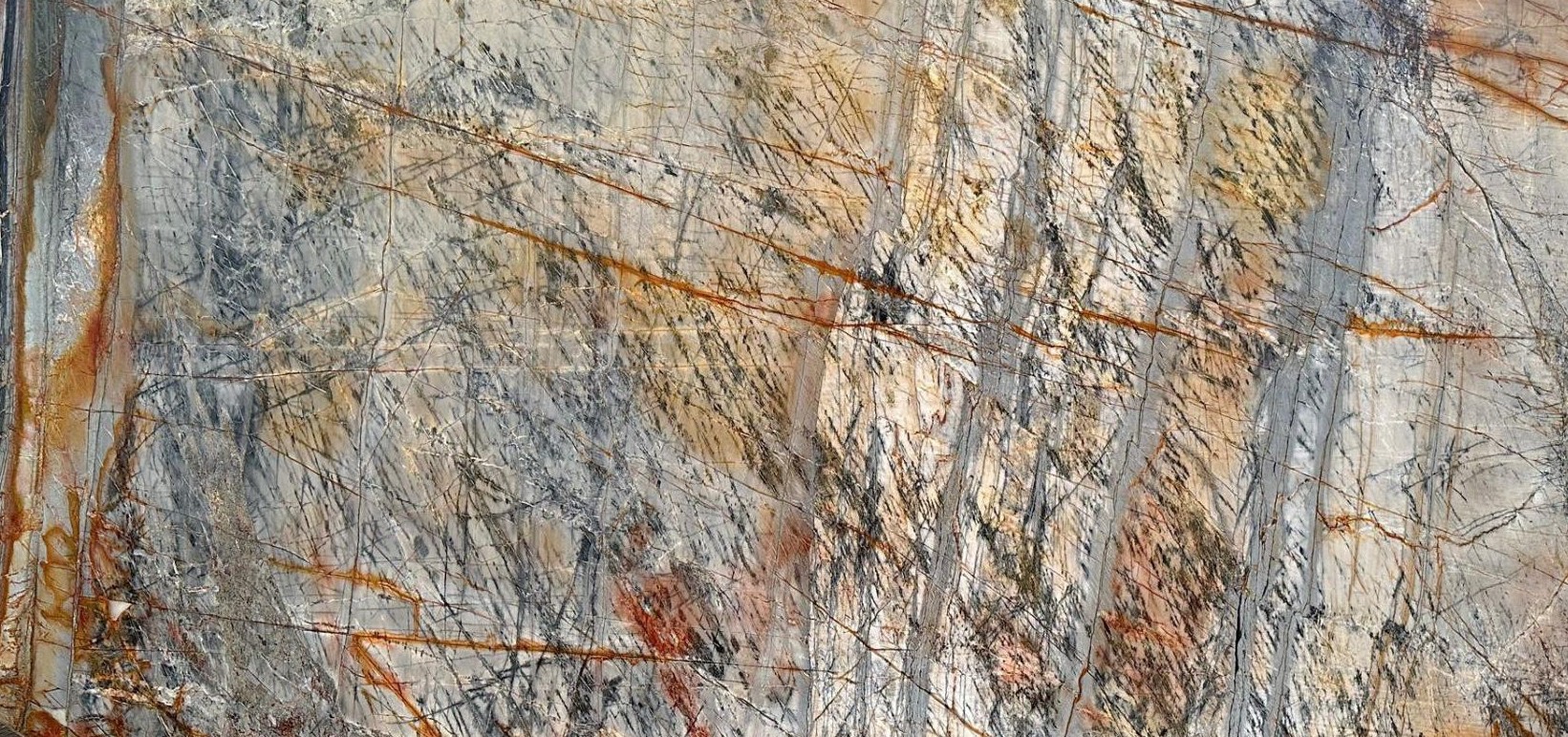 Épaisseur et finition de tranche du coloris Myellow en Quartzite Texta