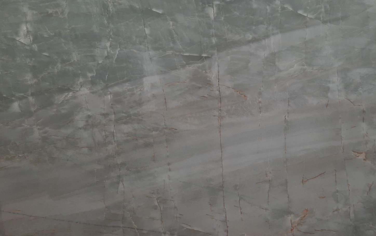 Épaisseur et finition de tranche du coloris Vert Menthol en Quartzite Texta