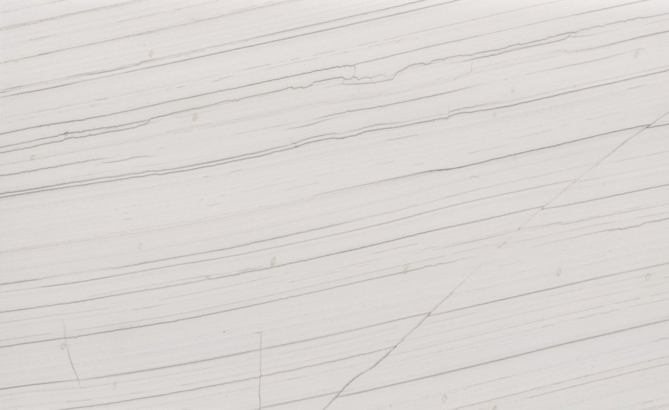 Épaisseur et finition de tranche du coloris Domus White en Quartzite