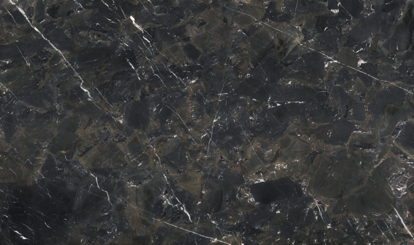 Épaisseur et finition de tranche du coloris Infinity Brown en Quartzite
