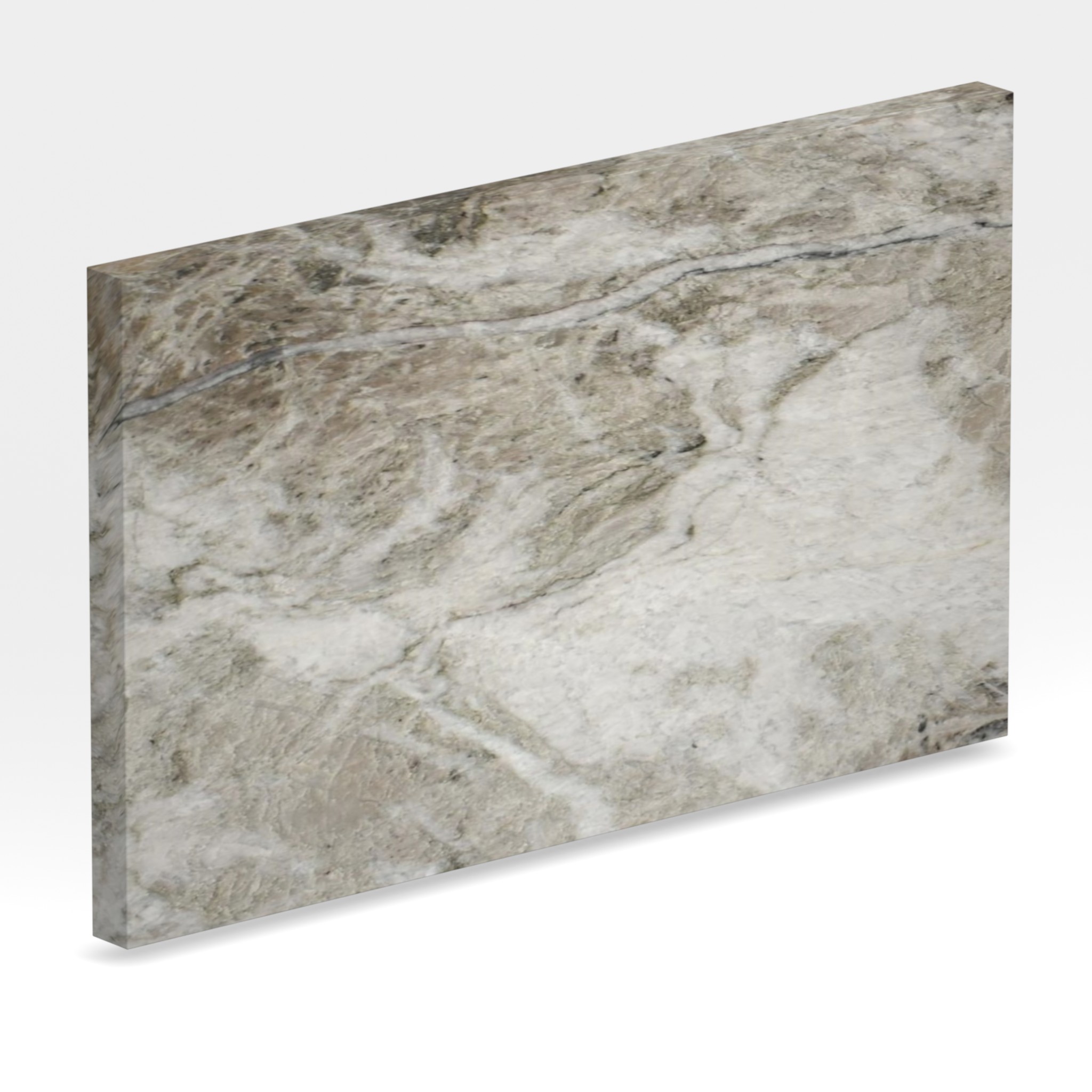 Rendu 3D de la tranche du coloris Venaria en Quartzite