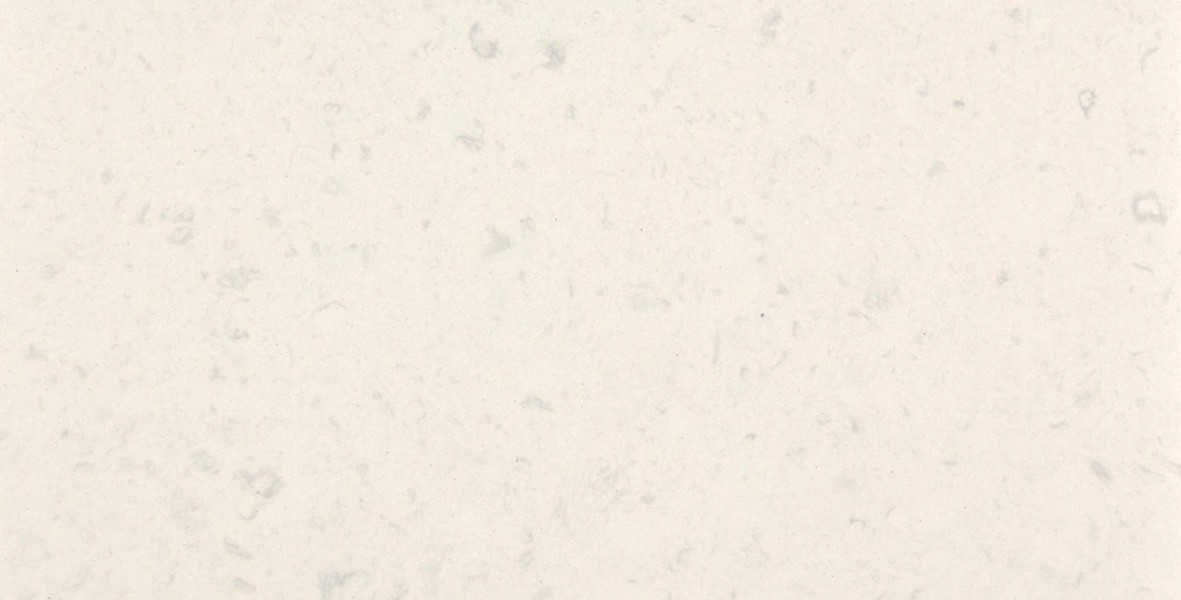 Épaisseur et finition de tranche du coloris Celeste White en Pierre Minerale Mstone