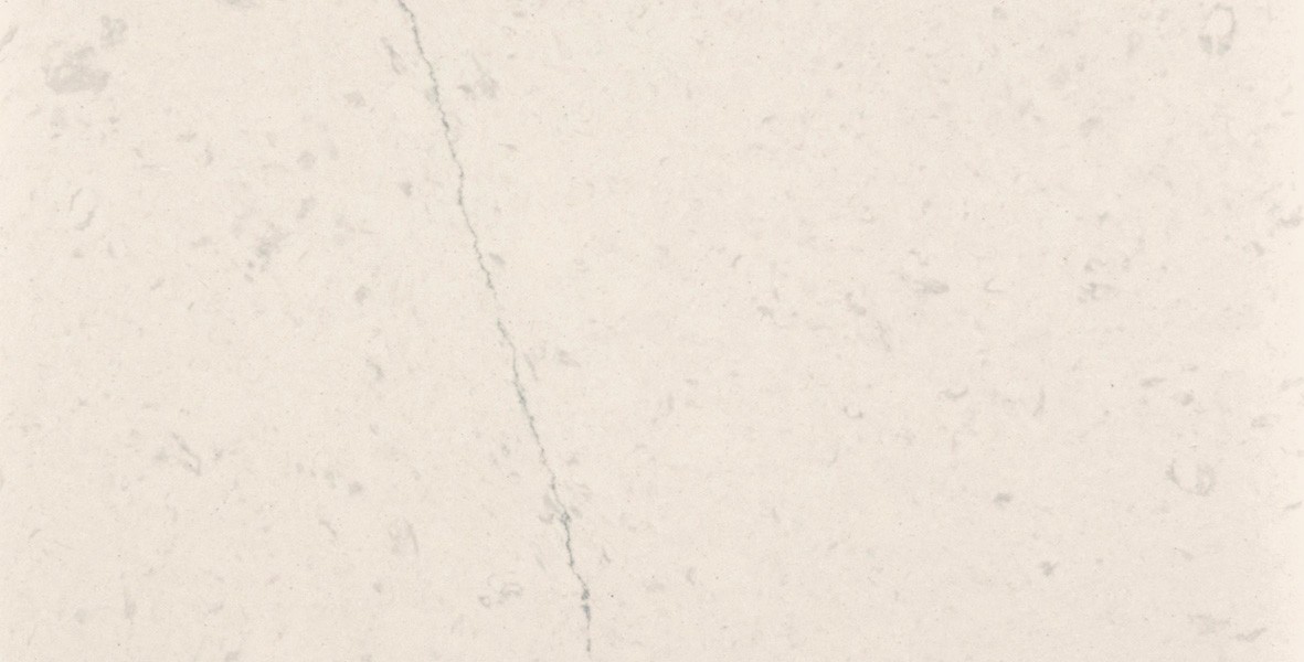 Épaisseur et finition de tranche du coloris Stella White en Pierre Minerale Mstone