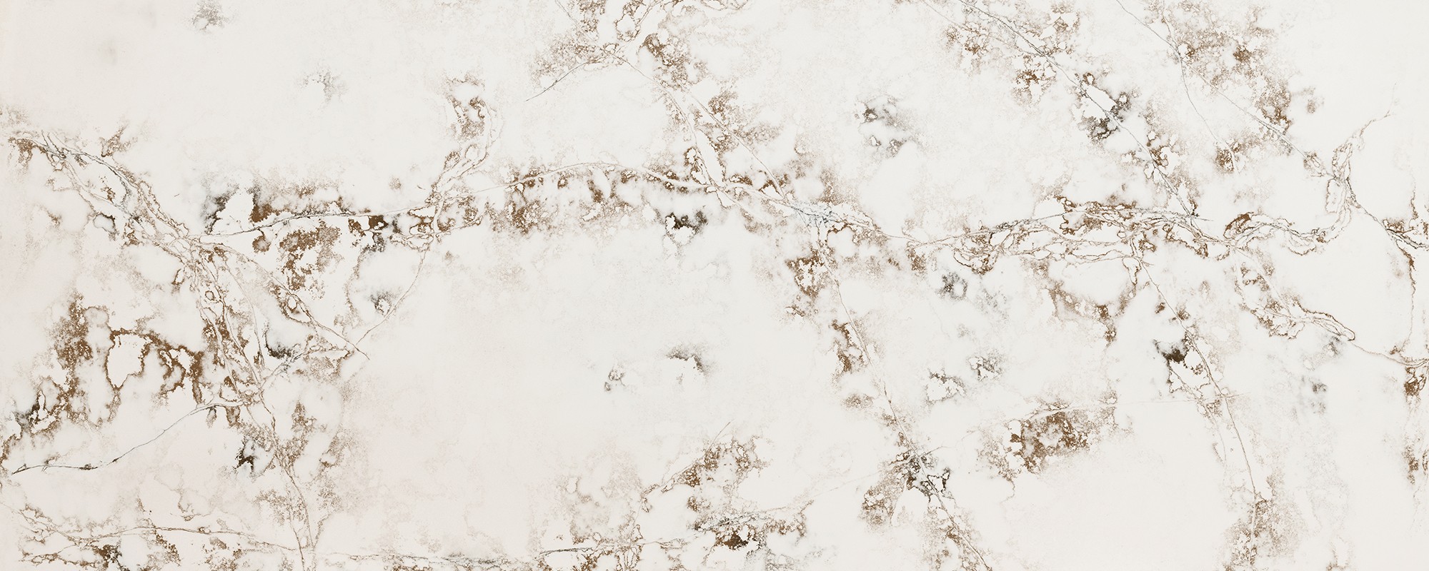 Épaisseur et finition de tranche du coloris Ice Gold en Quartz Compac