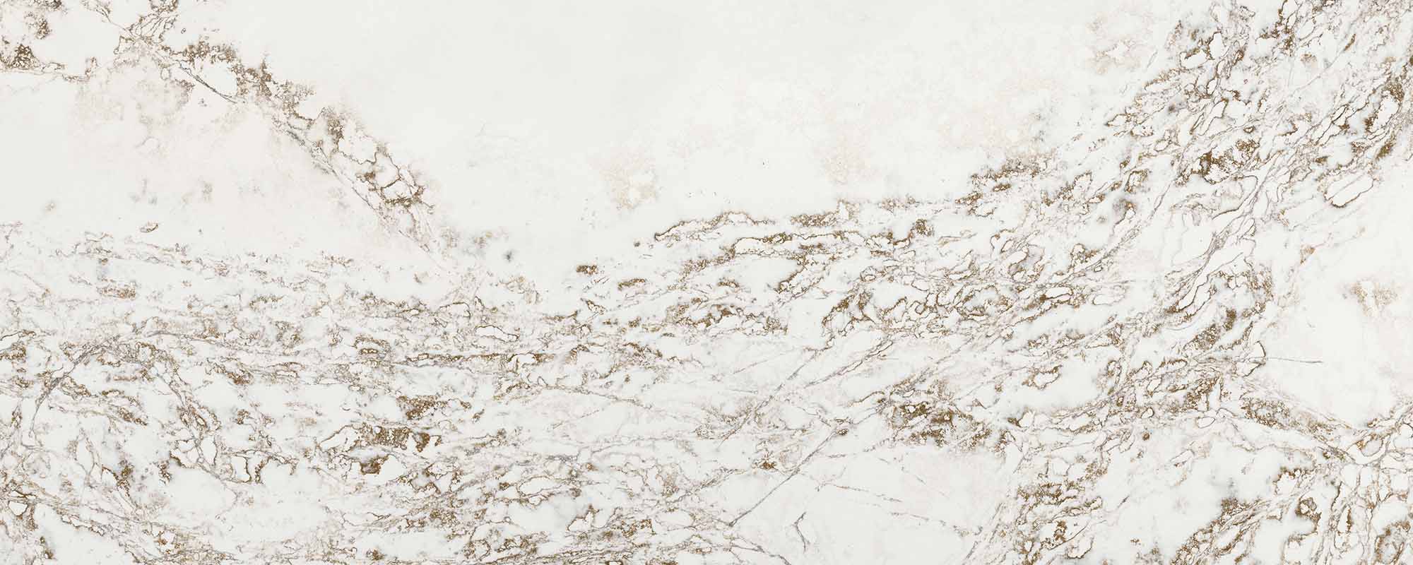 Épaisseur et finition de tranche du coloris Ice Max Gold en Quartz Compac