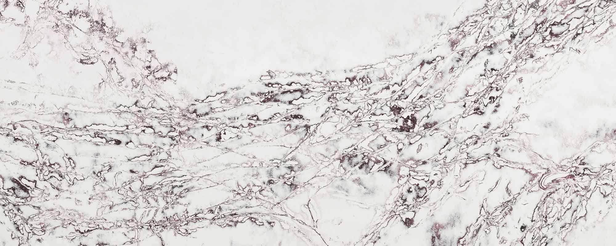 Épaisseur et finition de tranche du coloris Ice Max Viola en Quartz Compac