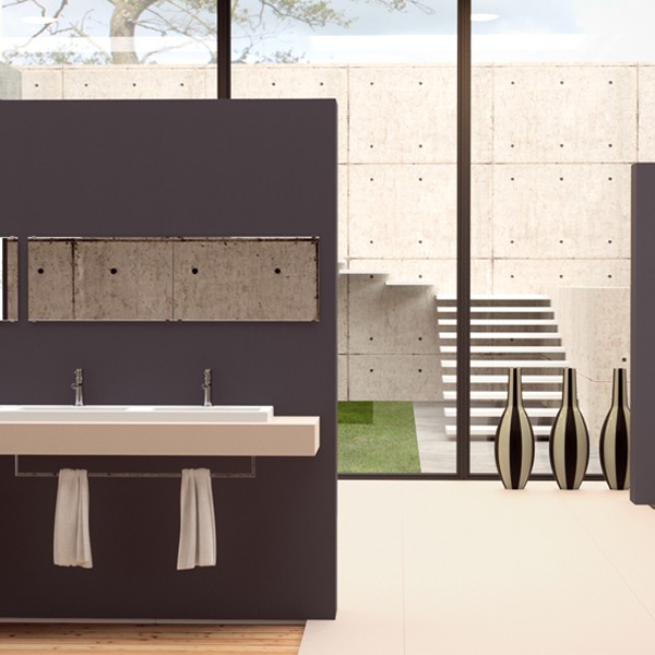 Réalisation n°2 du plan de travail Smoke Gray en Quartz Compac