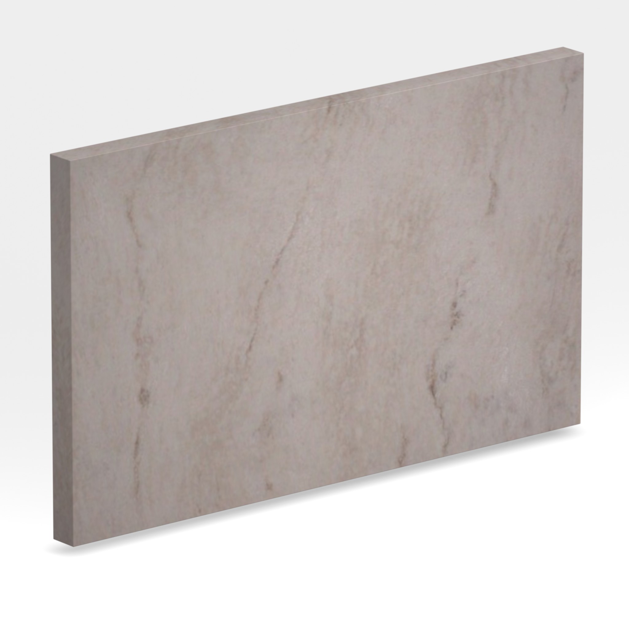 Rendu 3D de la tranche du coloris Cristal Ice en Quartz Mstone