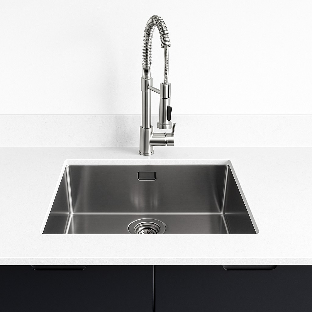 Réalisation n°1 du plan de travail Ksoul en Quartz Mstone