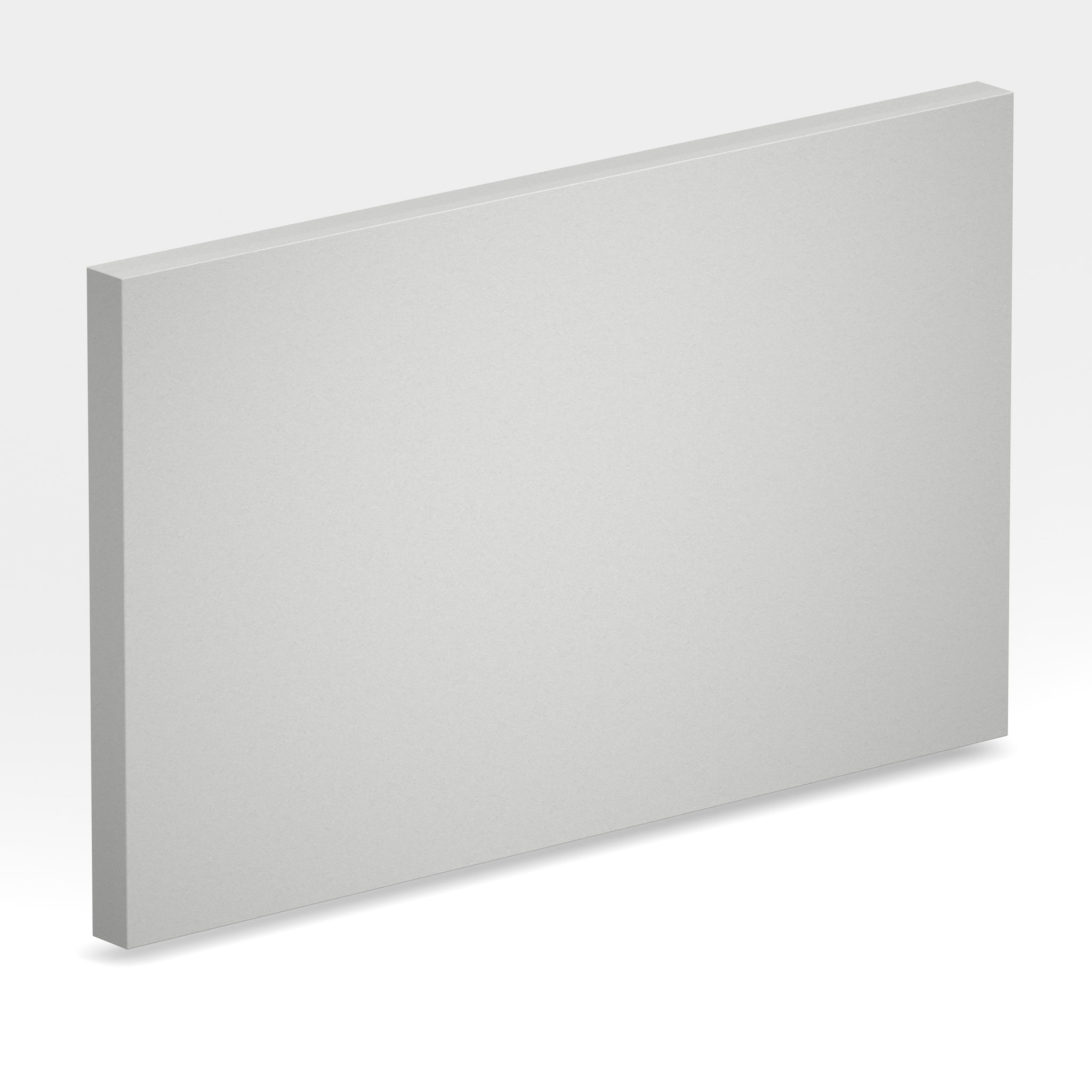 Rendu 3D de la tranche du coloris Blanco Norte 14 en Quartz Silestone
