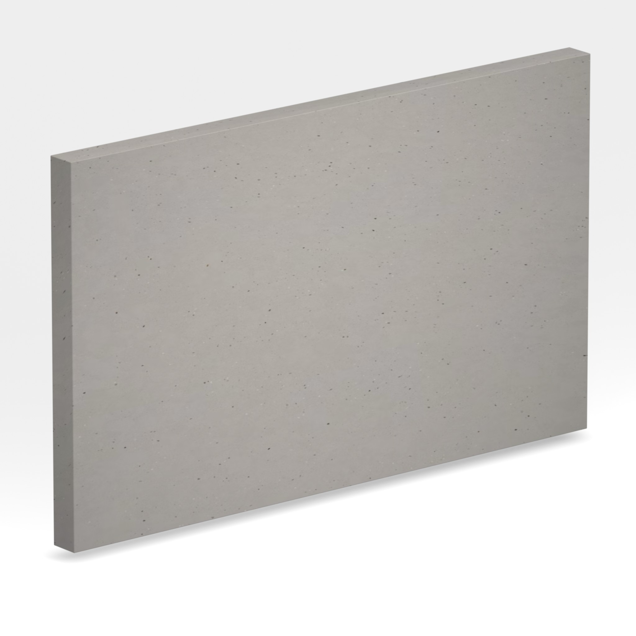 Rendu 3D de la tranche du coloris Concrete Pulse en Quartz Silestone