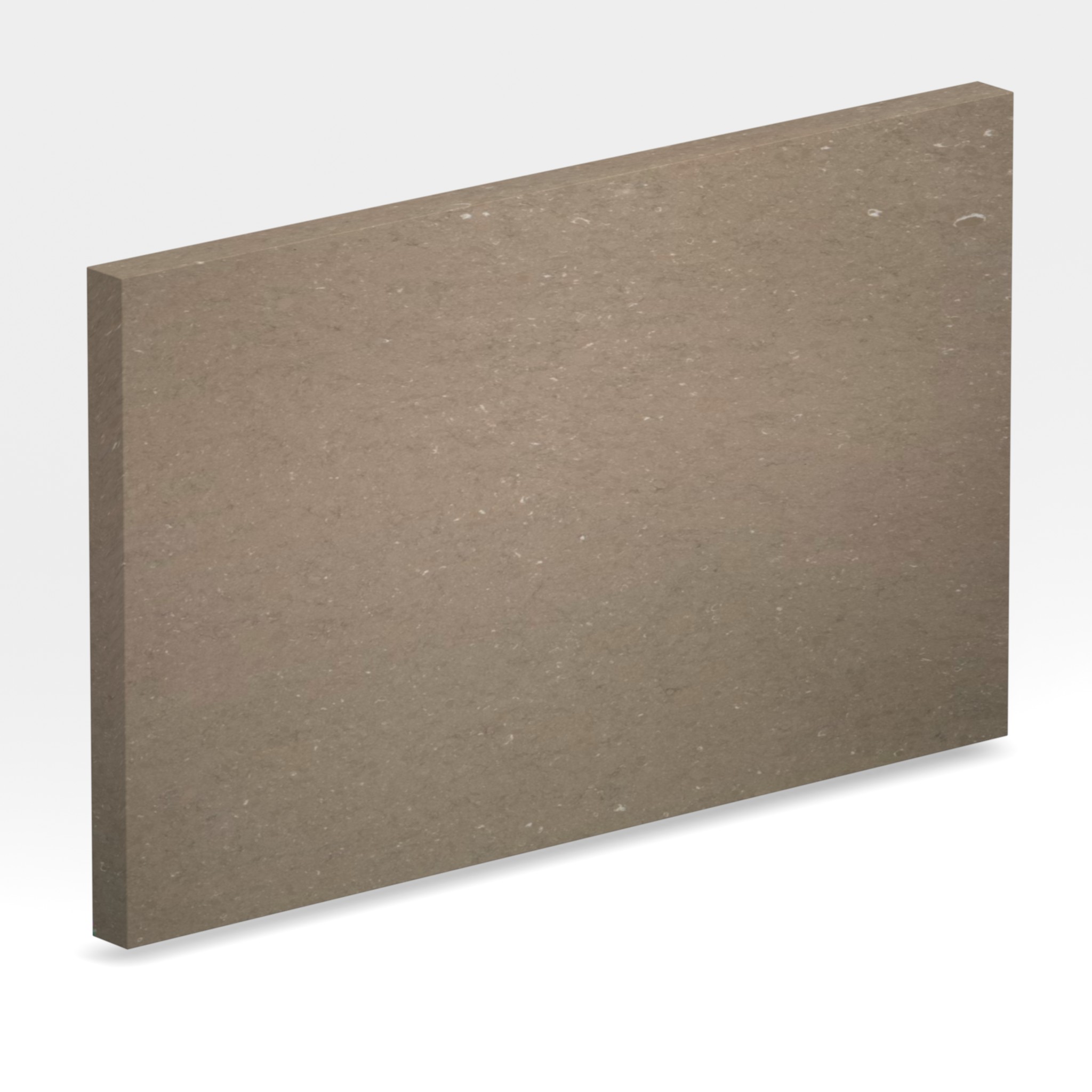 Rendu 3D de la tranche du coloris Coral Clay Colour en Quartz Silestone
