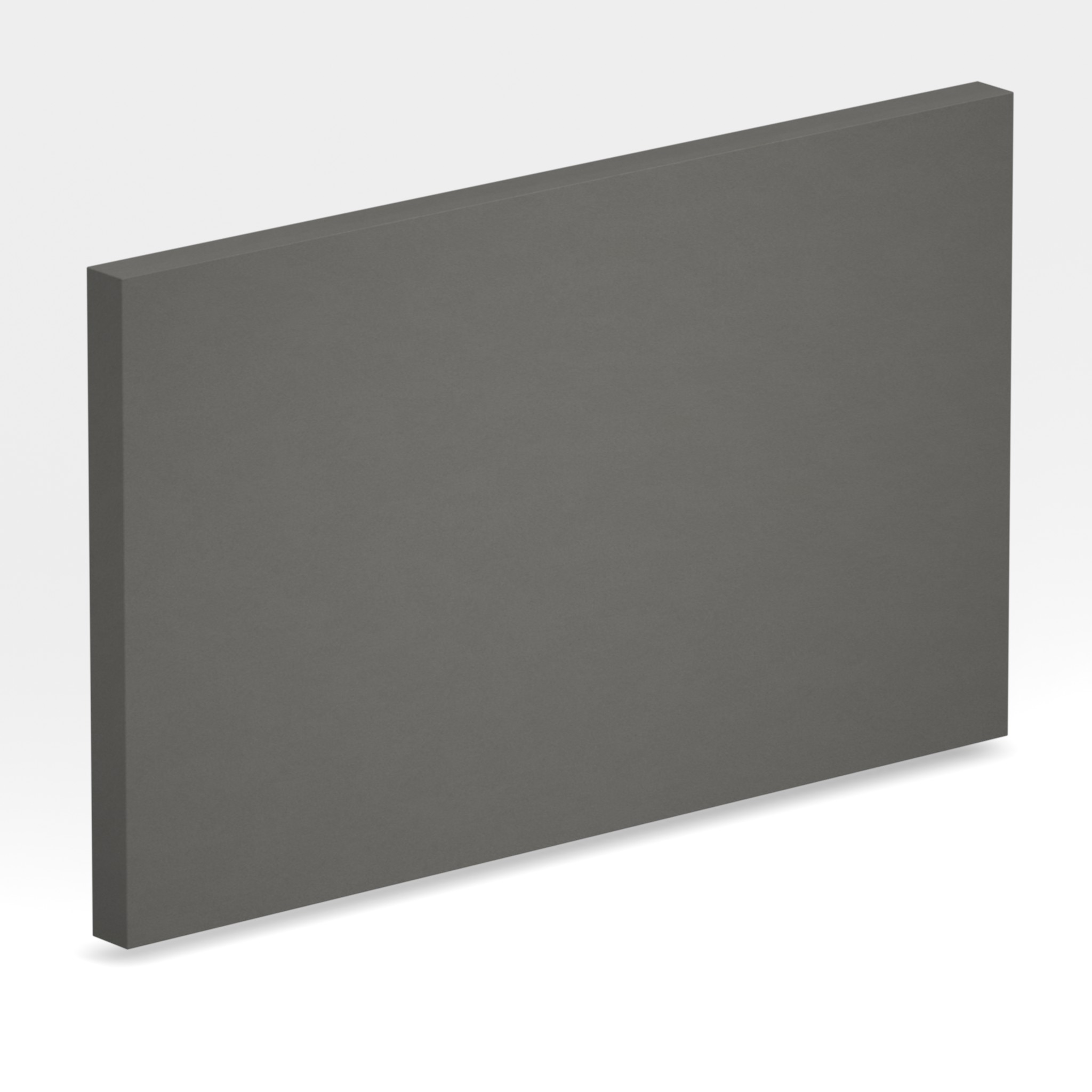 Rendu 3D de la tranche du coloris Gris Expo en Quartz Silestone