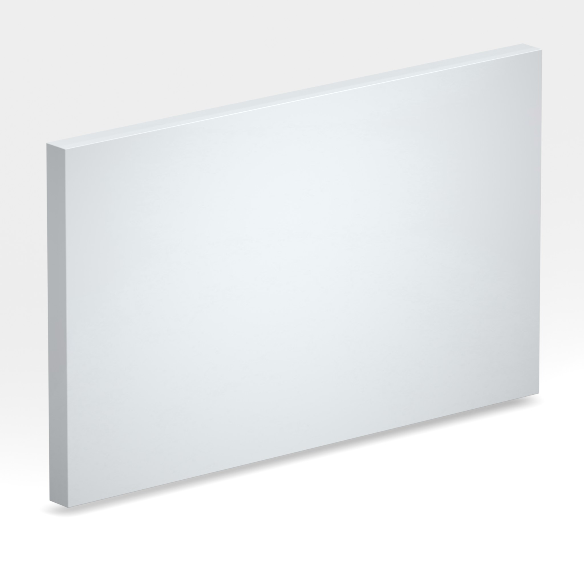 Rendu 3D de la tranche du coloris Miami White 17 en Quartz Silestone
