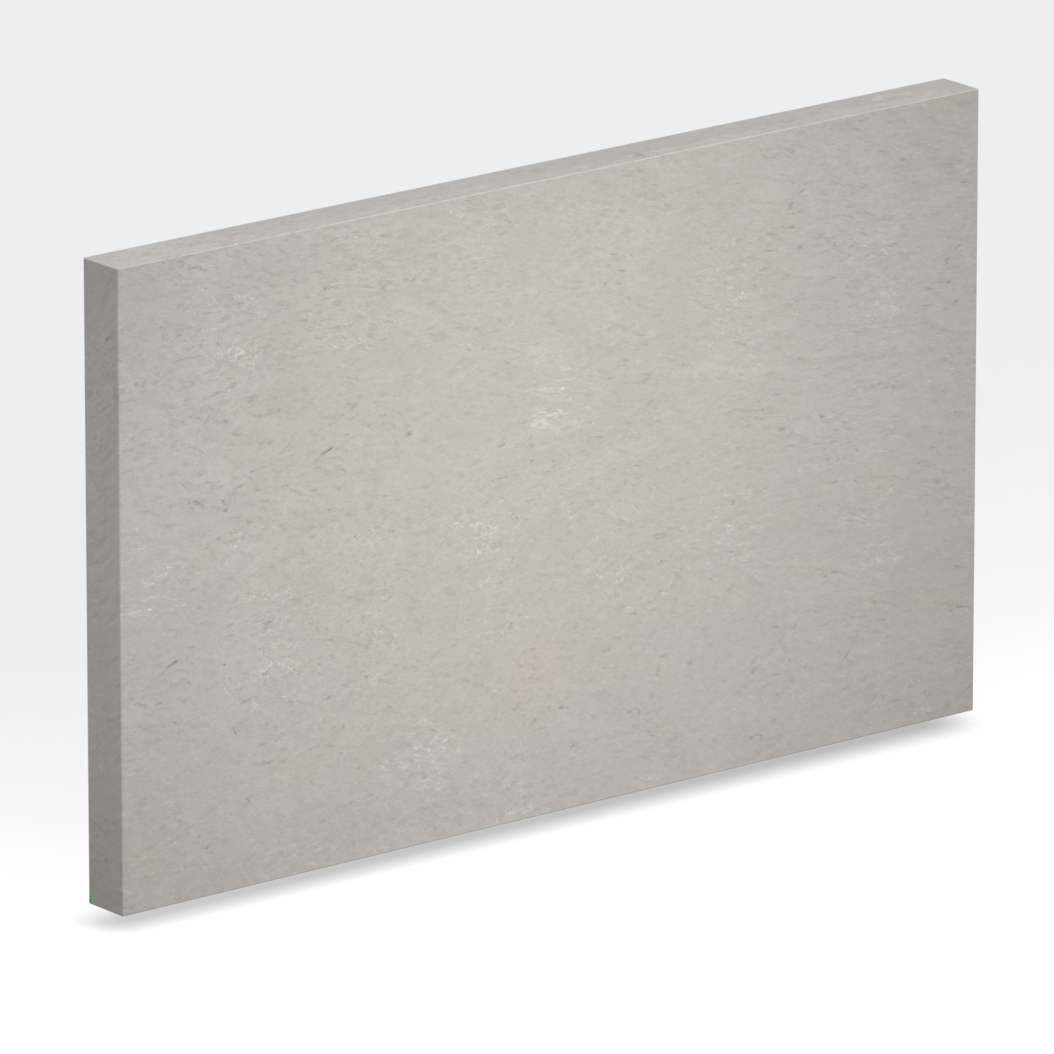 Rendu 3D de la tranche du coloris Motion Grey en Quartz Silestone