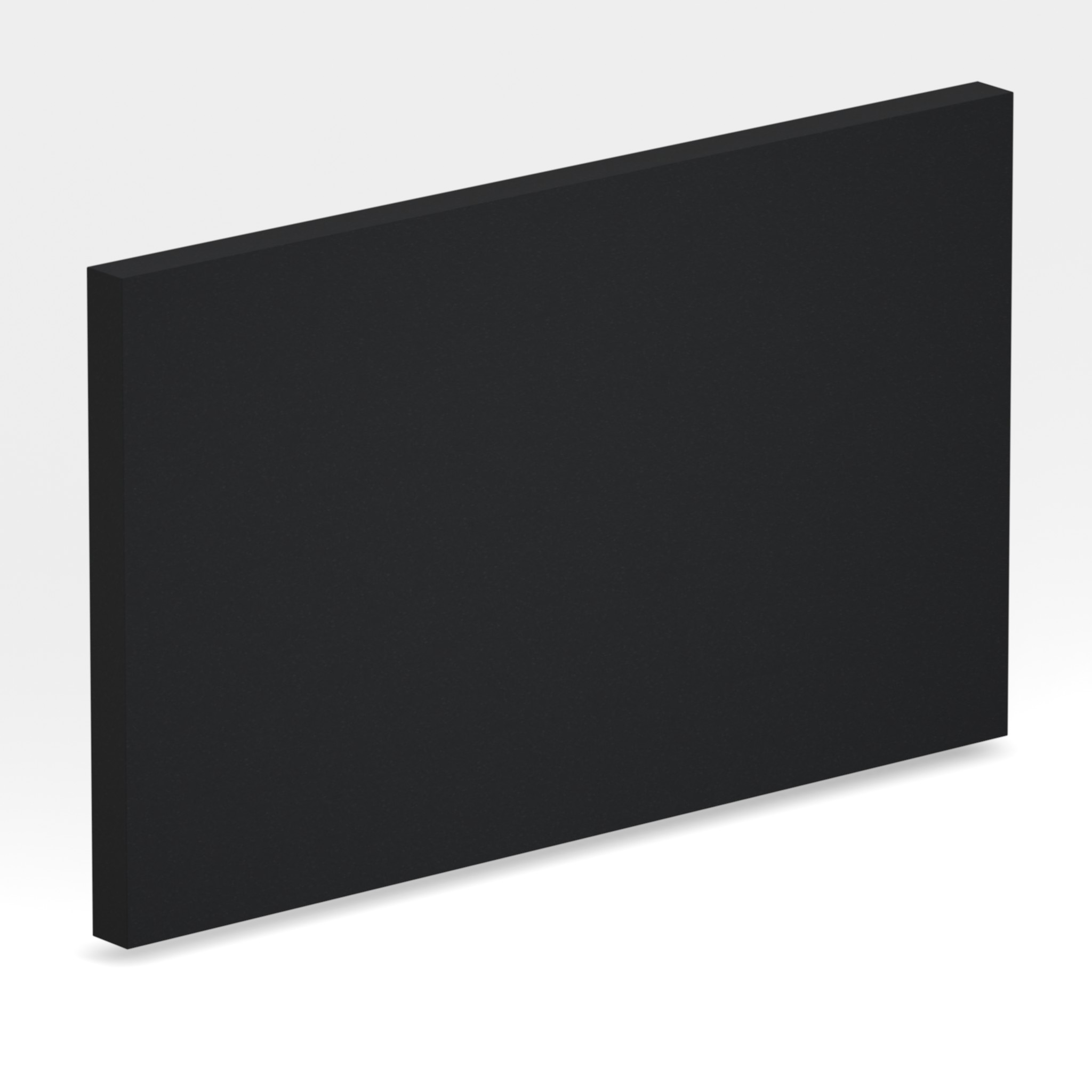 Rendu 3D de la tranche du coloris Night Tebas 18 en Quartz Silestone