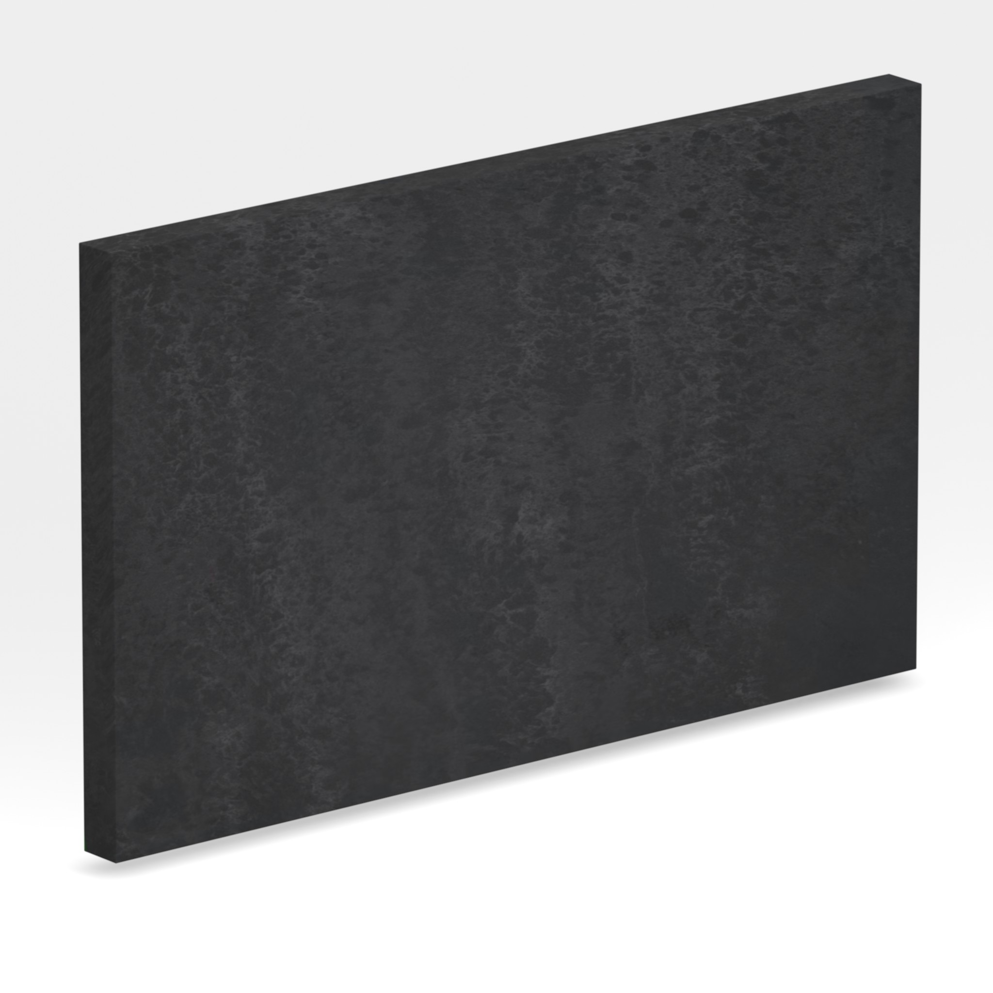 Rendu 3D de la tranche du coloris RAW D en Quartz Silestone