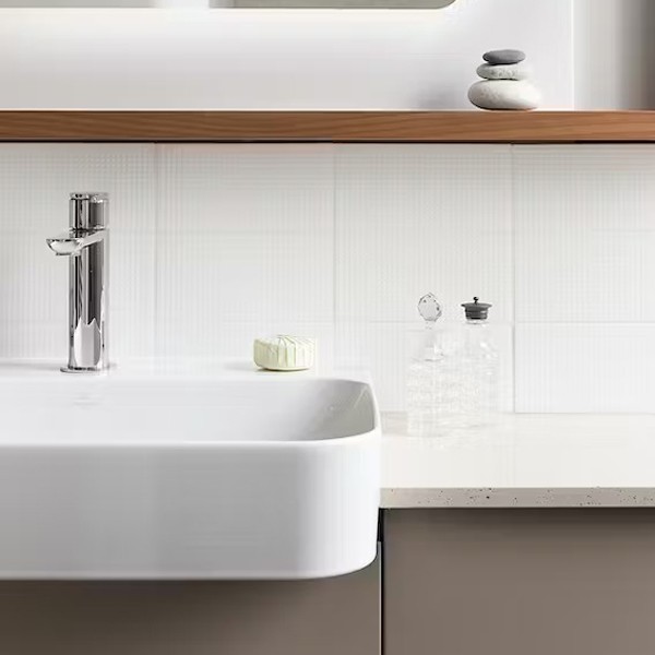 Réalisation n°7 du plan de travail Blanco Maple 14 en Quartz Silestone