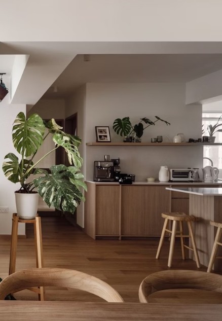 Réalisation n°9 du plan de travail Blanco Norte 14 en Quartz Silestone