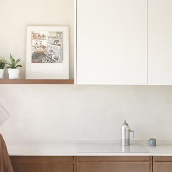 Réalisation n°2 du plan de travail Blanco Zeus en Quartz Silestone