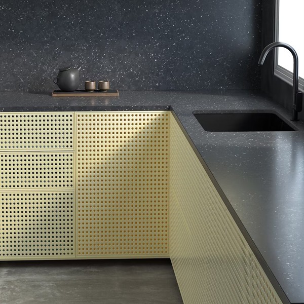 Réalisation n°2 du plan de travail FFROM 03 en Quartz Silestone
