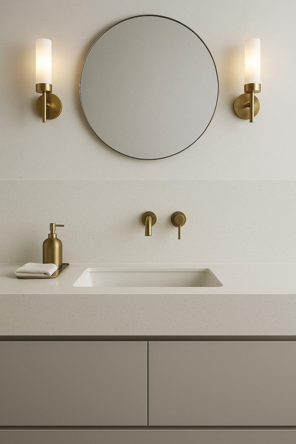 Réalisation n°3 du plan de travail Lime Delight en Quartz Silestone