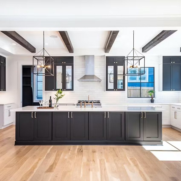 Réalisation n°1 du plan de travail White Storm 14 en Quartz Silestone