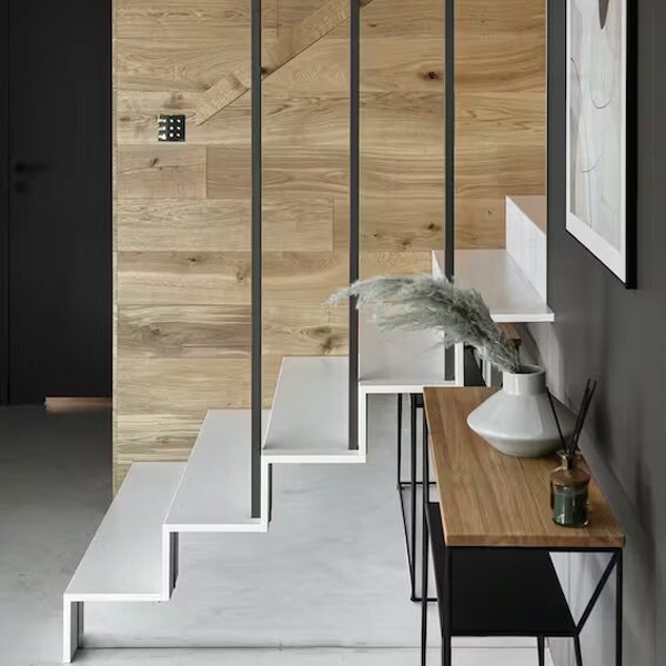 Réalisation n°4 du plan de travail White Storm 14 en Quartz Silestone