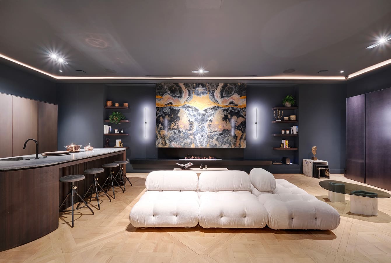 Showroom sous sol
