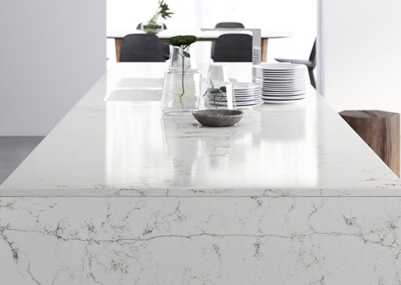 Plan de travail quartz compac pour votre cuisine et salle de bain